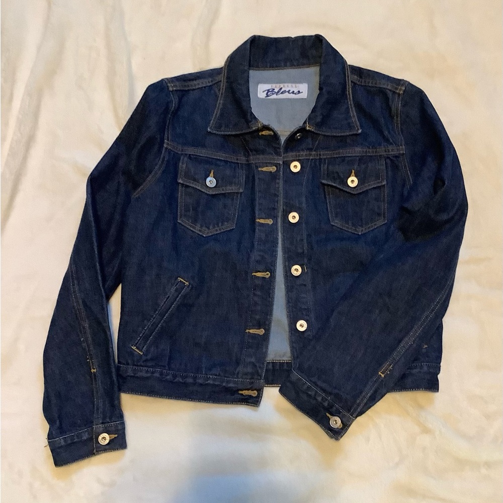Express Dark Blue Denim Jacket